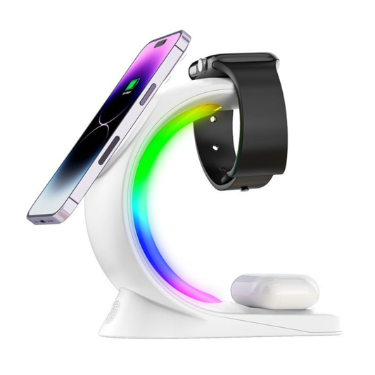 4-in-1 Magnetic Wireless Charging Station